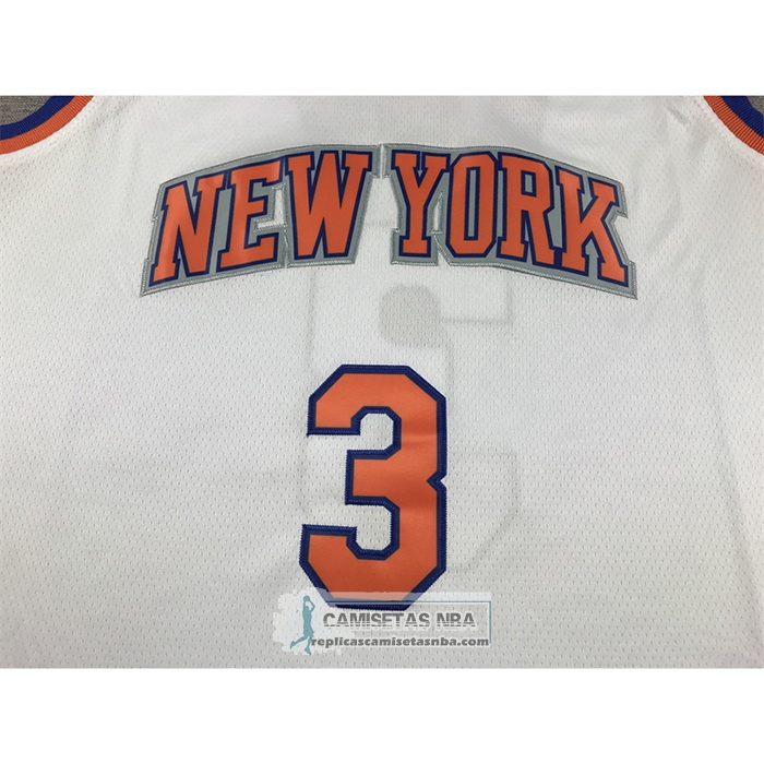 Camiseta New York Knicks Josh Hart NO 3 Association Blanco